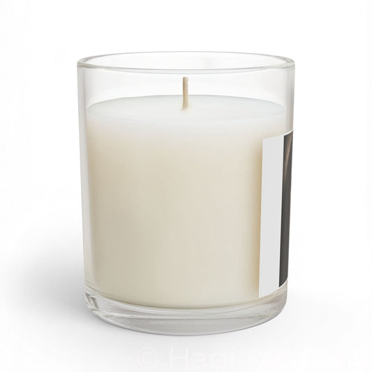 Yeshua Portrait Glass Candle — 11oz