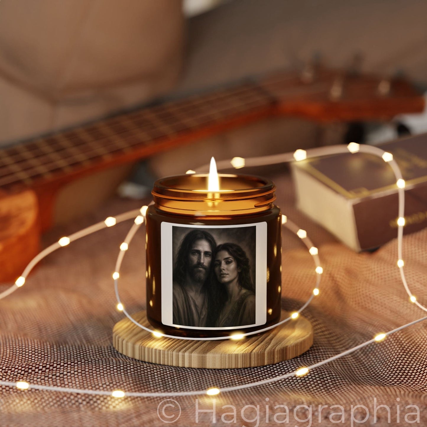 The Beloveds Scented Candle — Amber Soy
