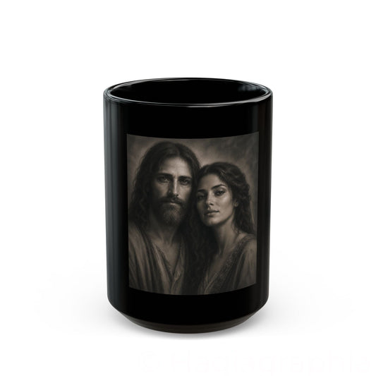 The Beloveds Mug | Black Ceramic Coffee Cup