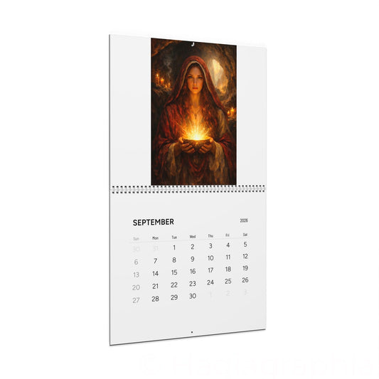 Hagiagraphia 2026 Wall Calendar | Simple Monthly Planner