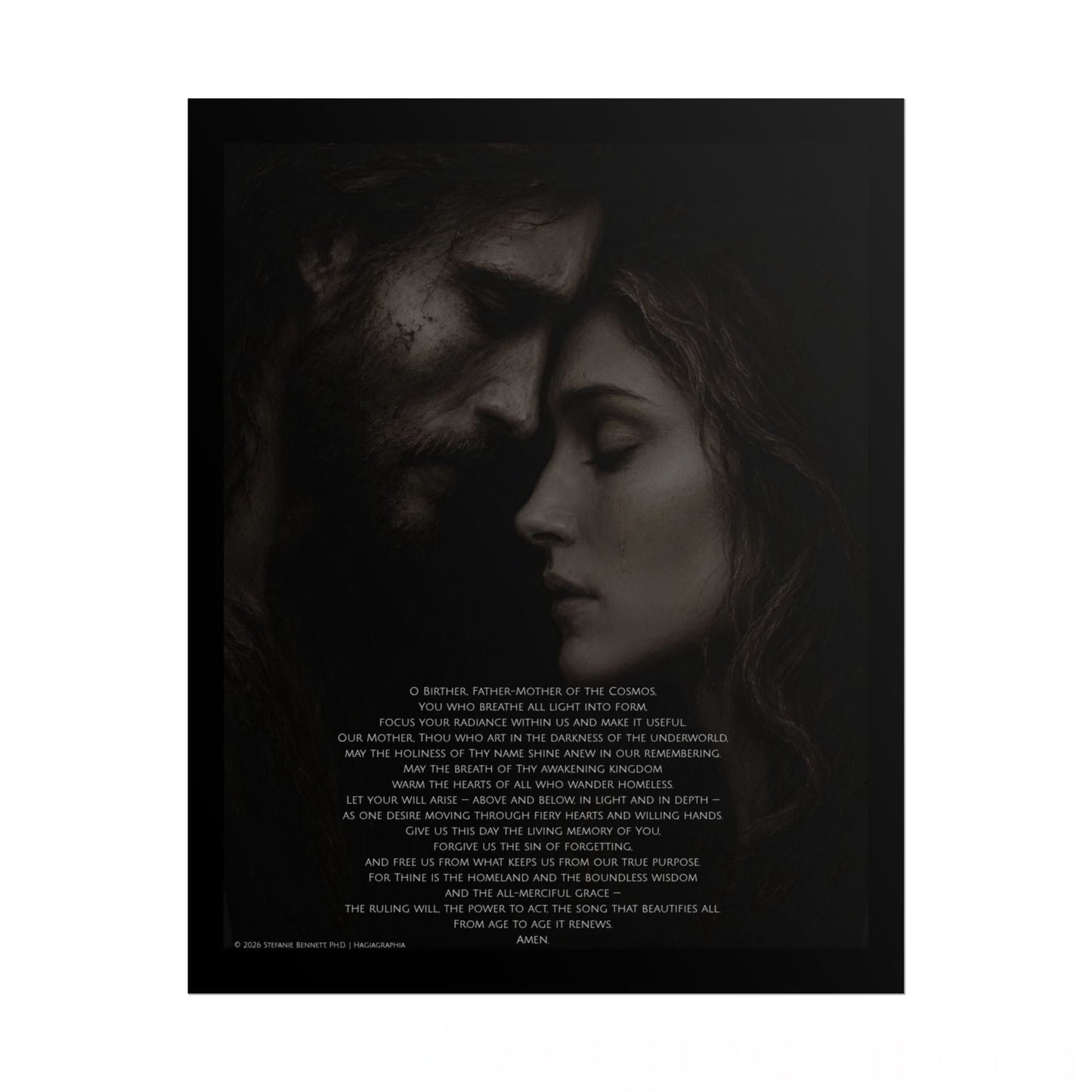 The Prayer Archival Print - Recognition