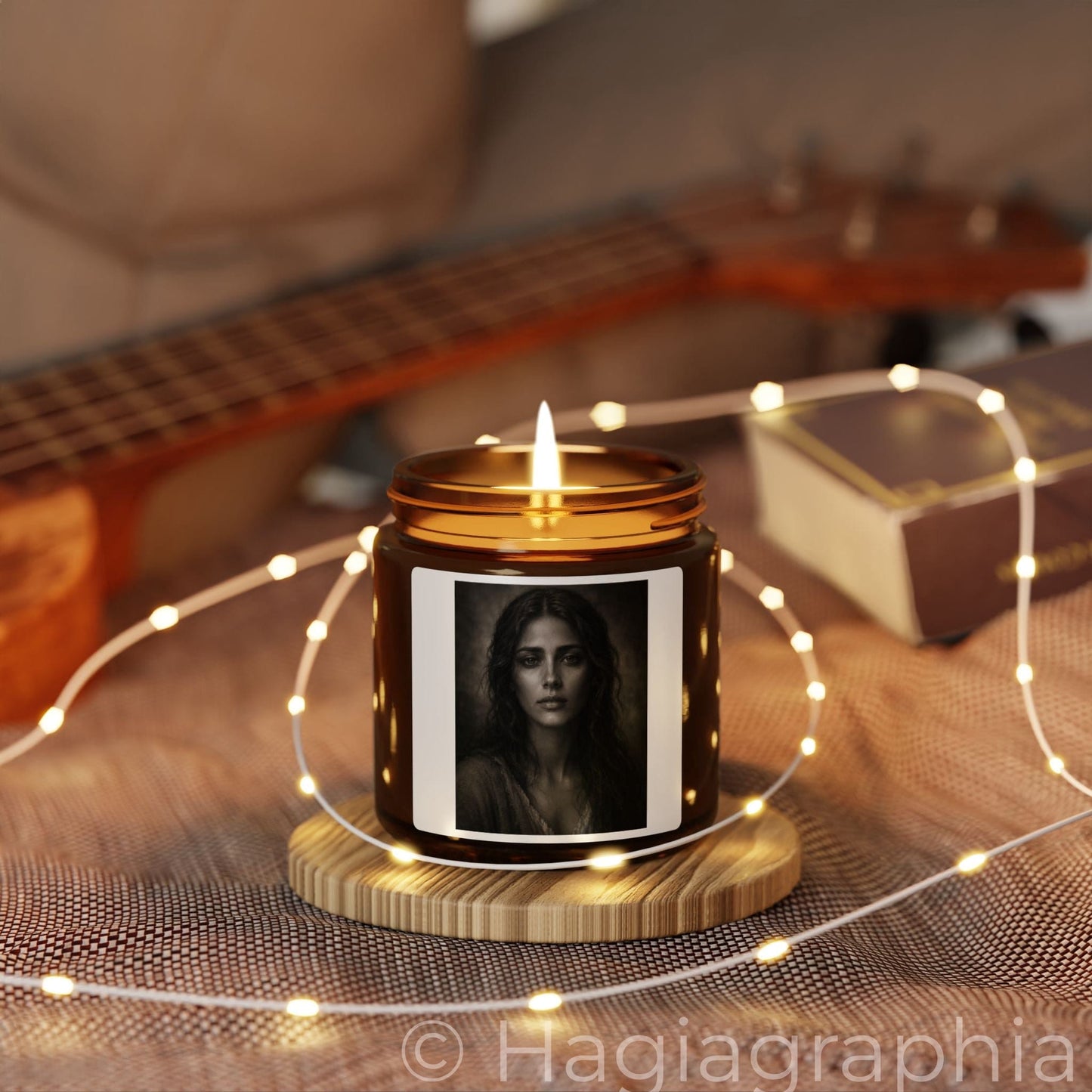 Magdalene Portrait Candle — Scented