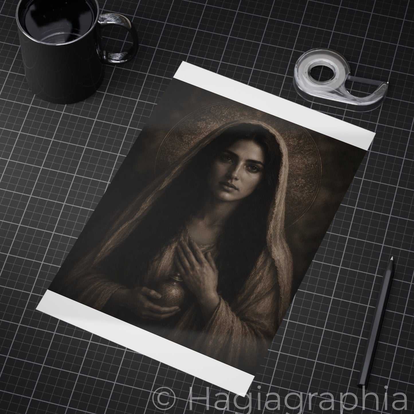 Magdalene of the Alabaster Jar | Unframed Print, Religious Wall Art