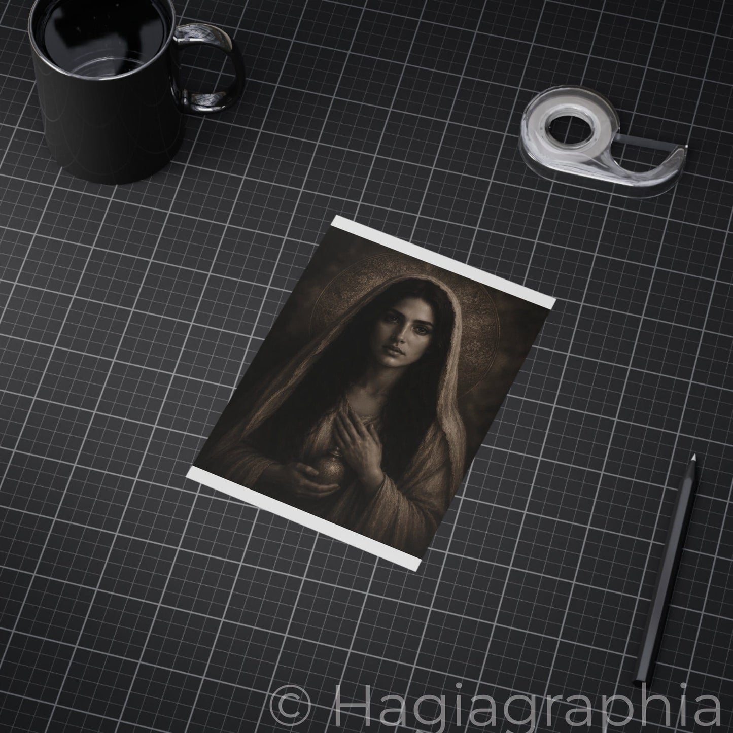 Magdalene of the Alabaster Jar | Unframed Print, Religious Wall Art
