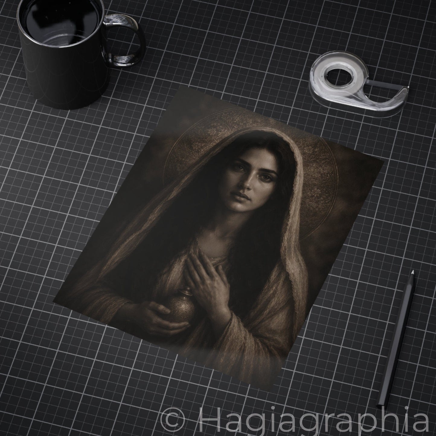 Magdalene of the Alabaster Jar | Unframed Print, Religious Wall Art
