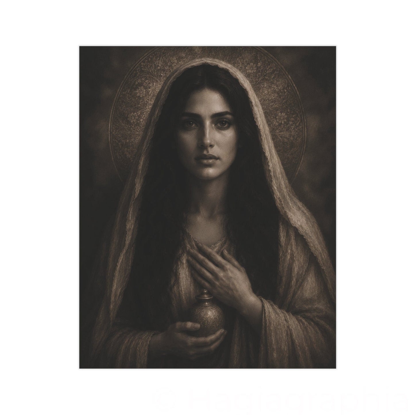Magdalene of the Alabaster Jar | Unframed Print, Religious Wall Art