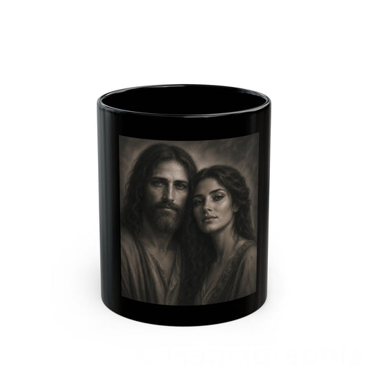 The Beloveds Mug | Black Ceramic Coffee Cup
