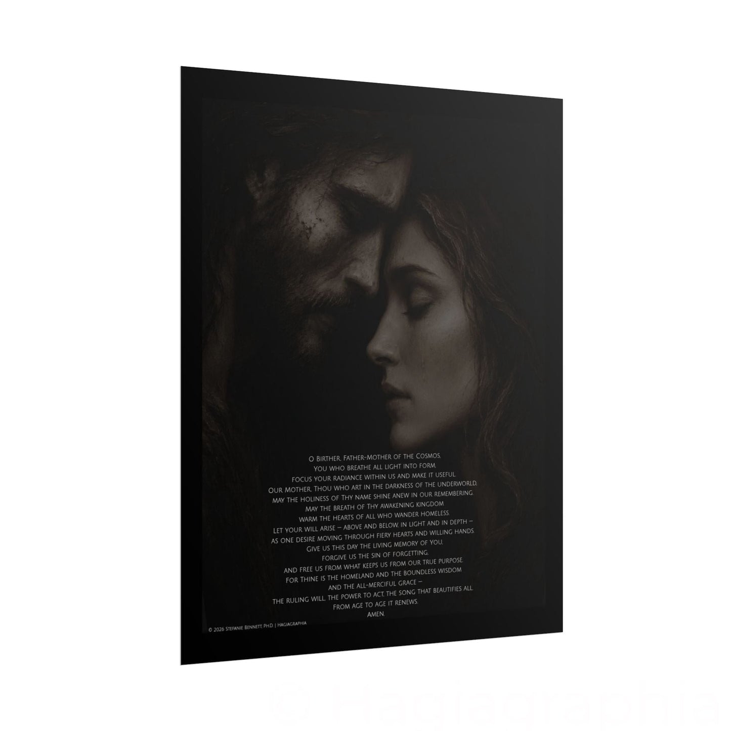 The Prayer Archival Print - Recognition
