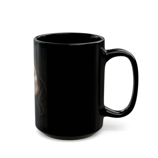 Jesus & Magdalene Mug | Black Ceramic Coffee Cup