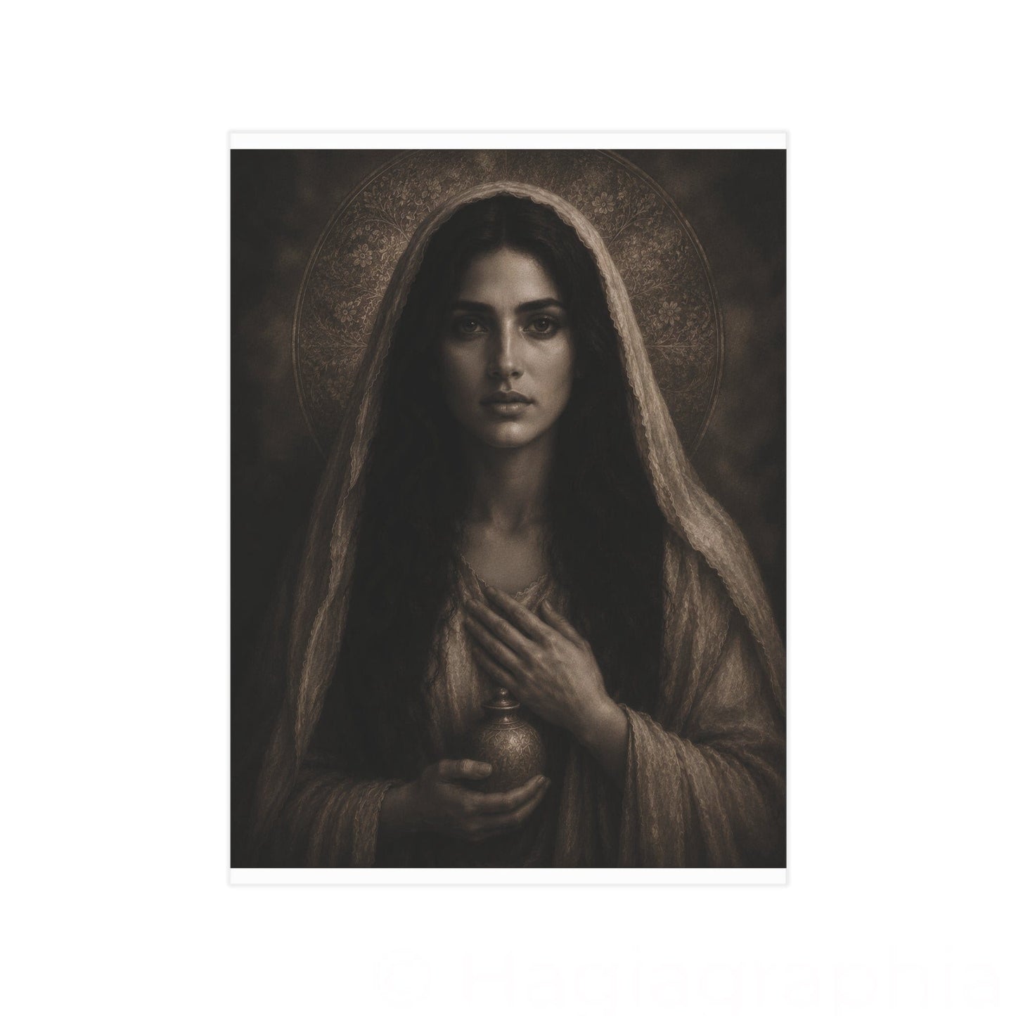 Magdalene of the Alabaster Jar | Unframed Print, Religious Wall Art