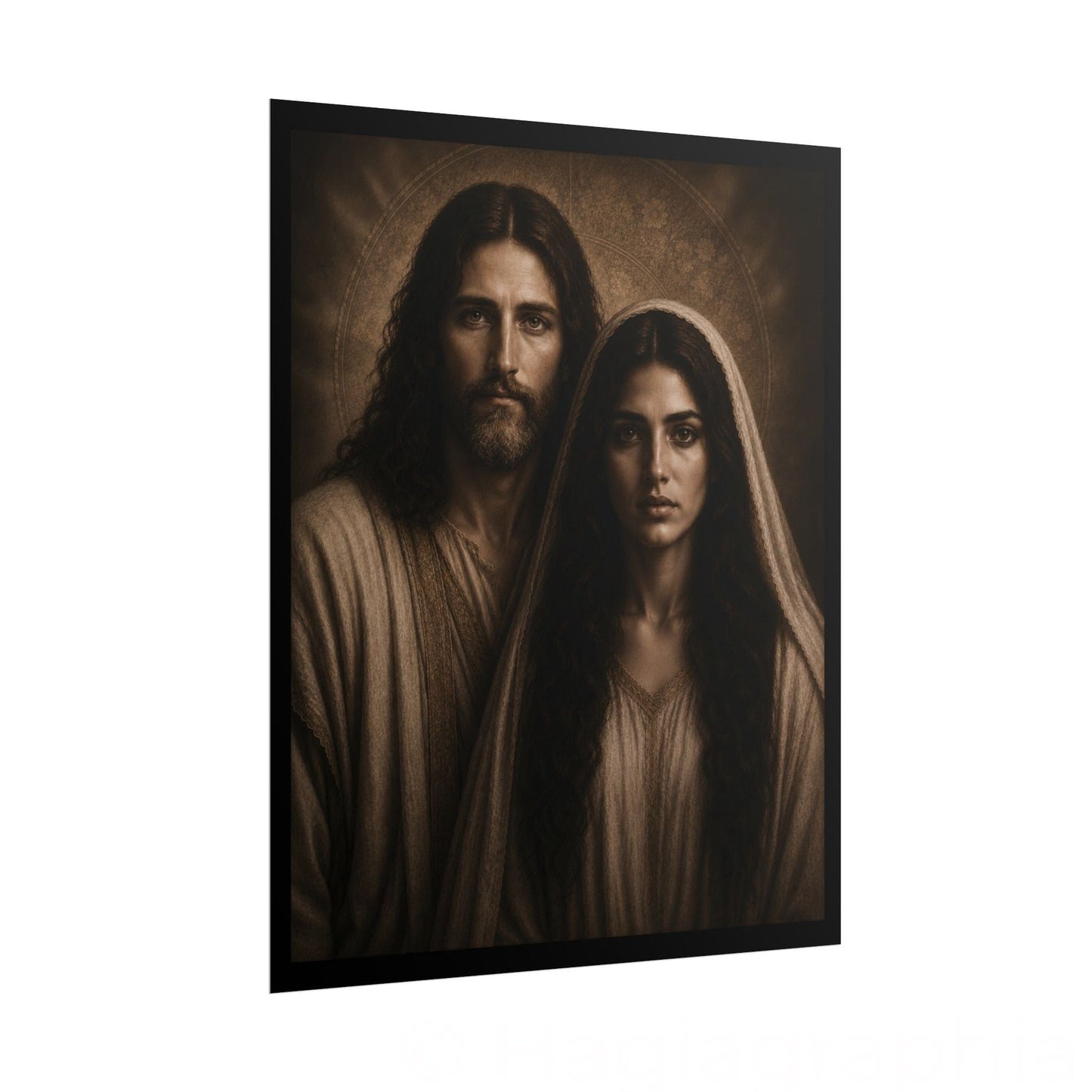 Christ & Mary Magdalene Archival Print - Presence
