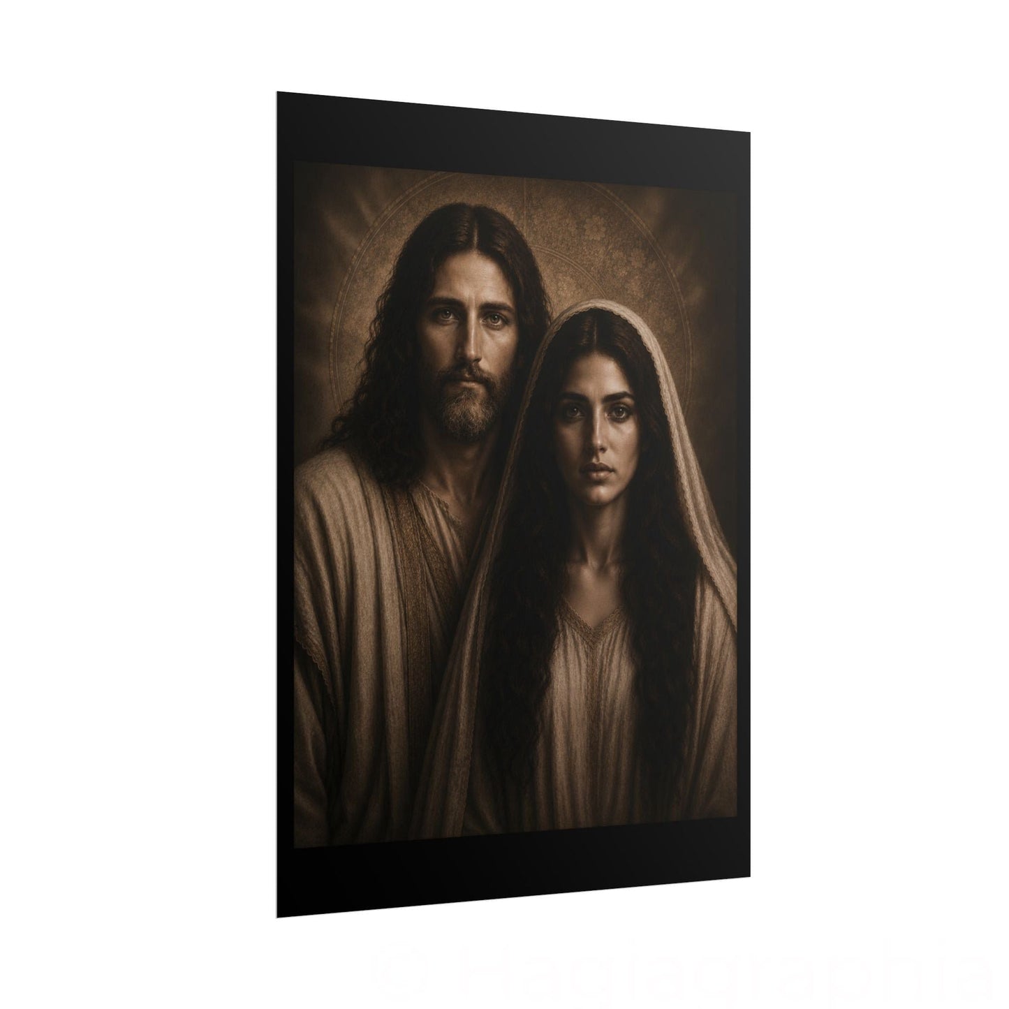 Christ & Mary Magdalene Archival Print - Presence