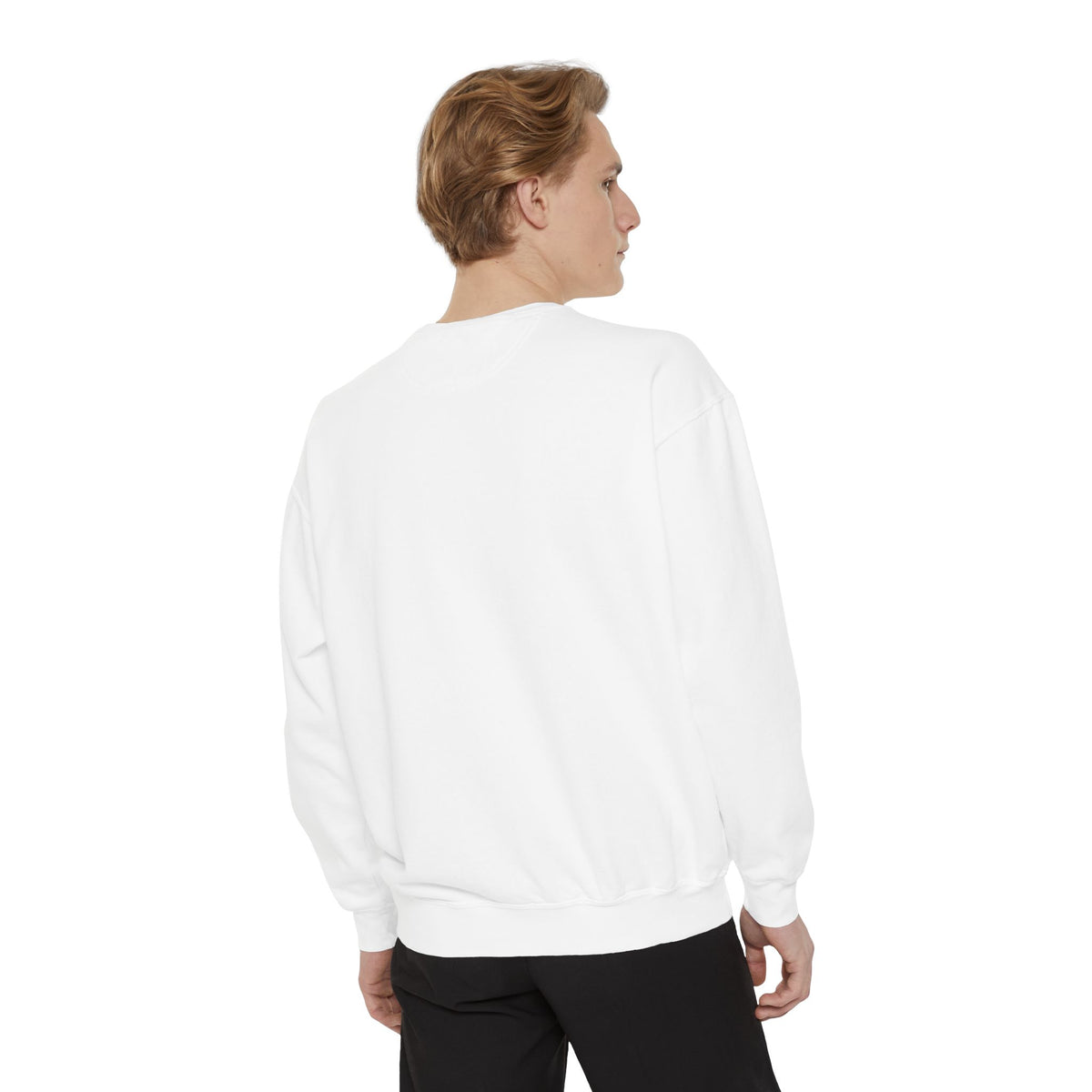 Jesus & Magdalene Portrait Sweatshirt — Moody Couple Photo Crewneck