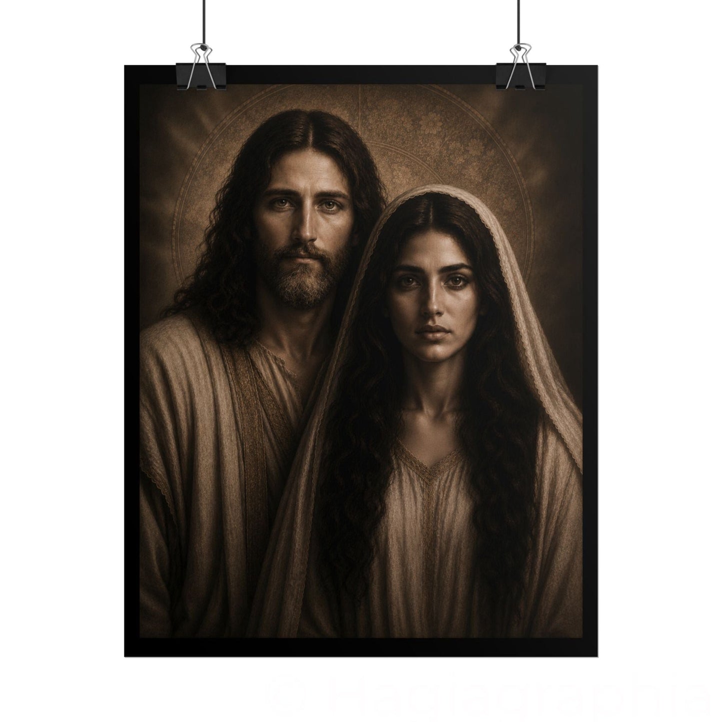 Christ & Mary Magdalene Archival Print - Presence
