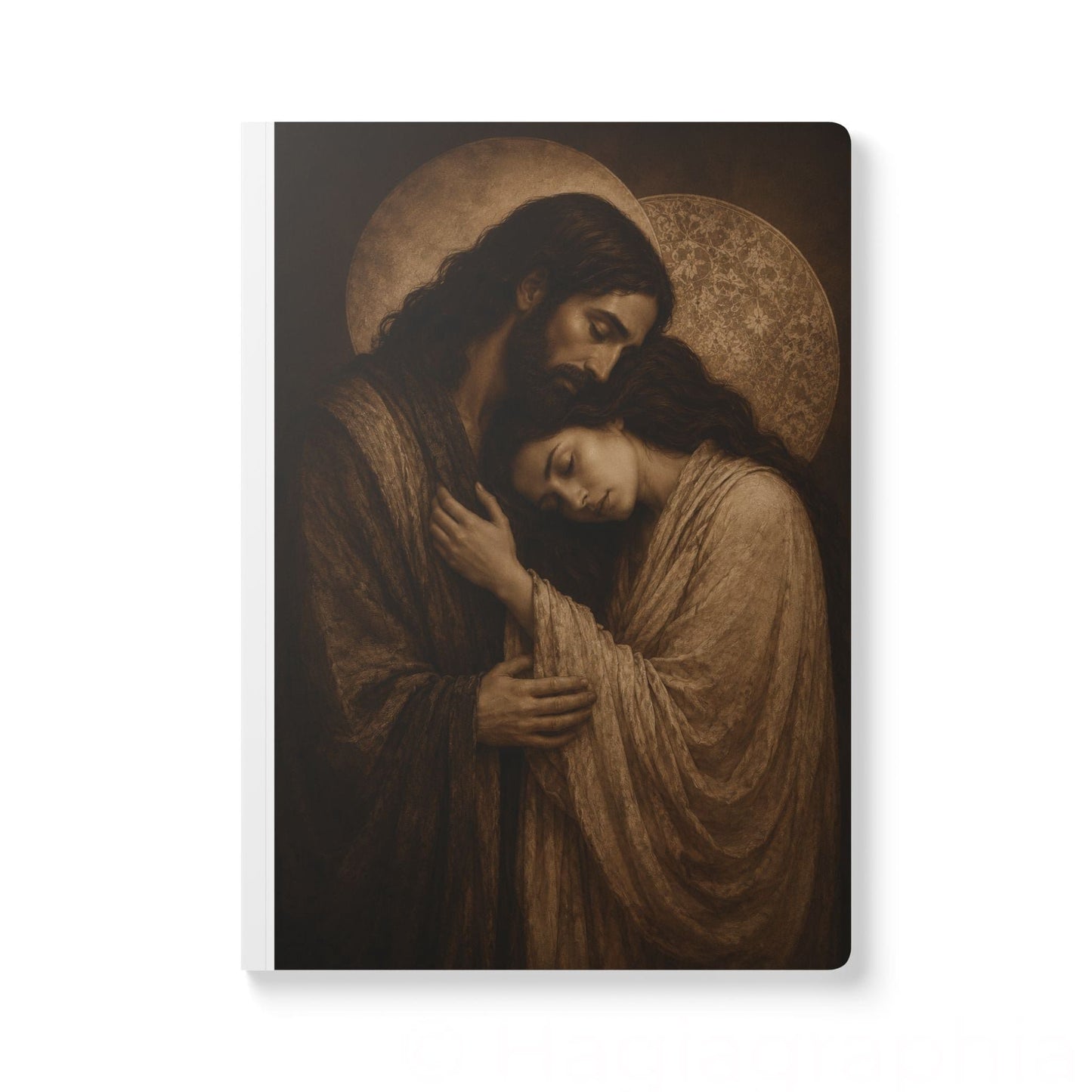 Yeshua & Mary Softcover Journal — Notebook for Writers & Artists