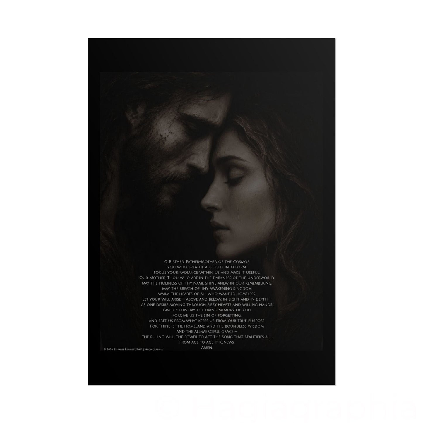 The Prayer Archival Print - Recognition