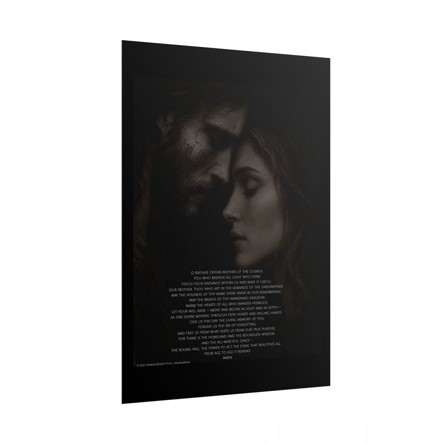 The Prayer Archival Print - Recognition