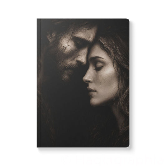 Jesus & Magdalene Softcover Journal — Notebook for Writers & Artists