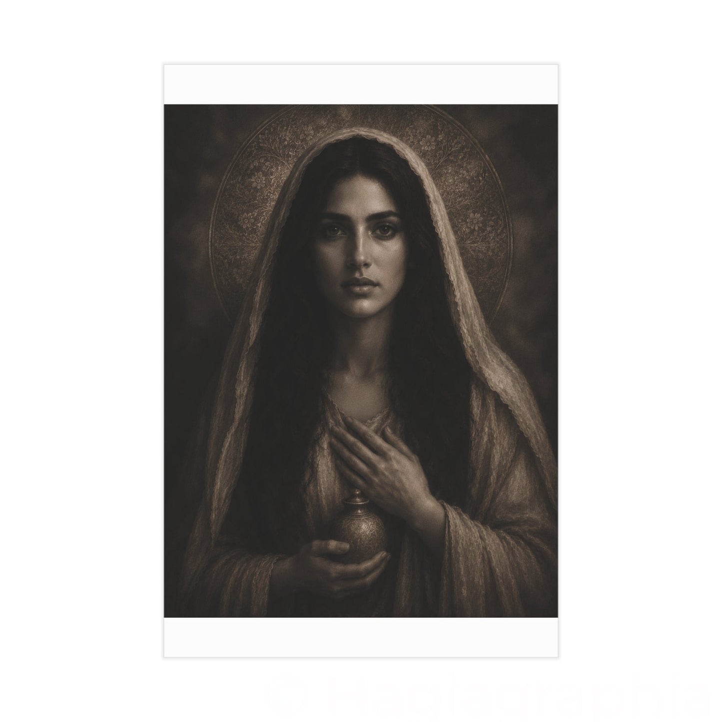 Magdalene of the Alabaster Jar | Unframed Print, Religious Wall Art