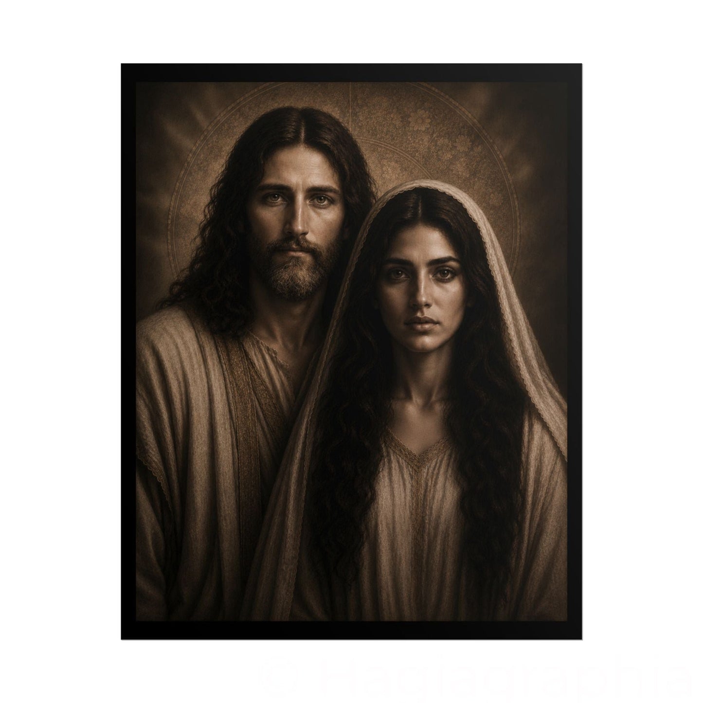 Christ & Mary Magdalene Archival Print - Presence