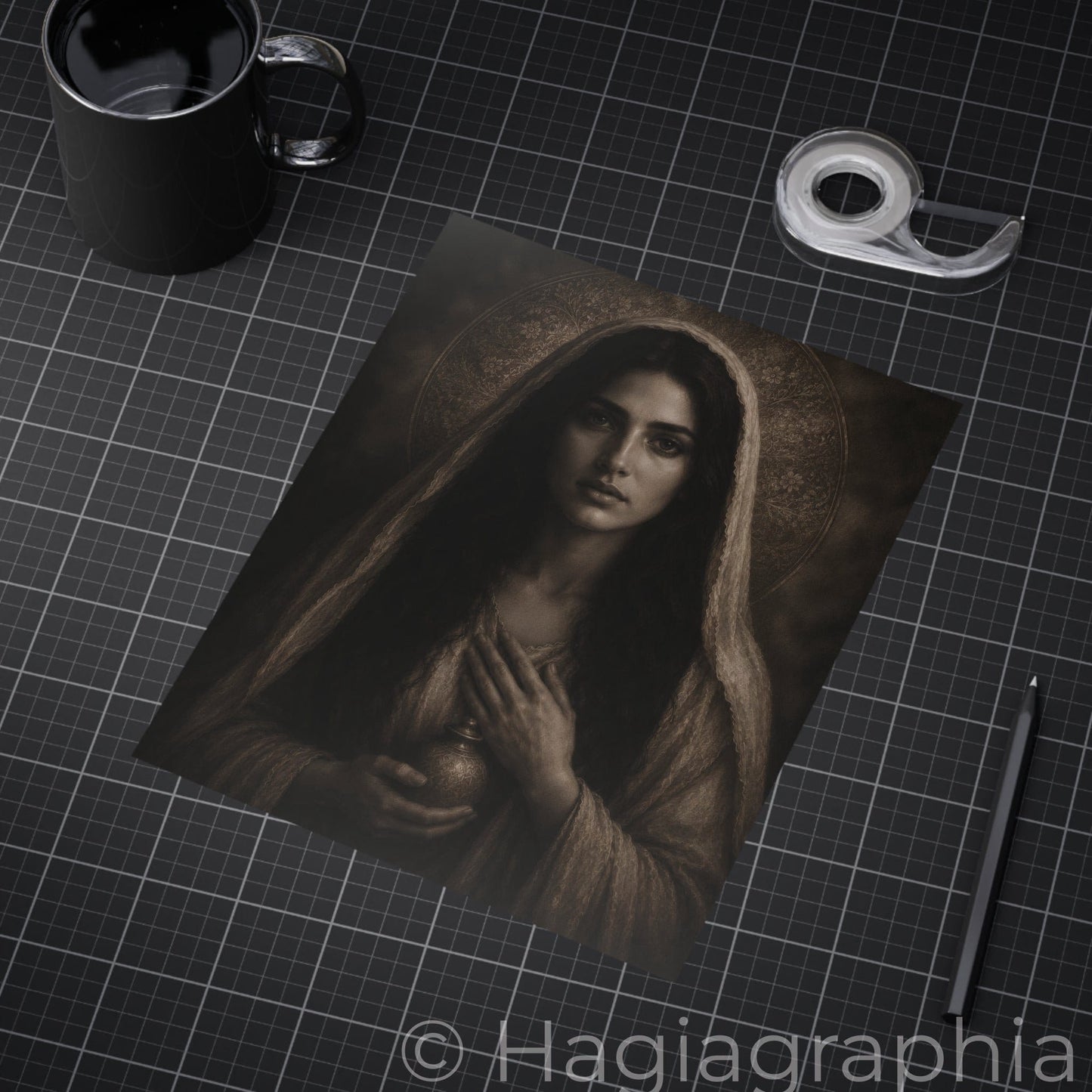 Magdalene of the Alabaster Jar | Unframed Print, Religious Wall Art