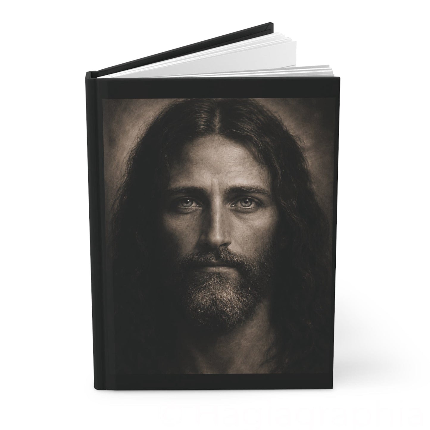 Jesus Portrait Journal - Matte Hardcover
